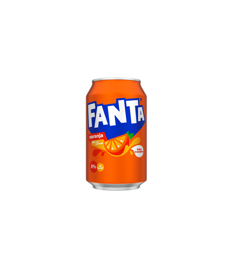 fanta-naranja Fanta naranja lata 33cl - Imagen 1