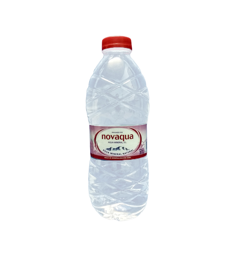 botella-novaqua50 Agua Mineral Novaqua Pack 12 botellas 500 - Imagen 1