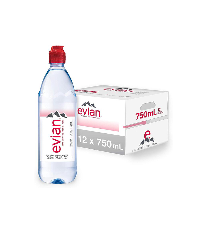 evian-agua-mineral--pack1275 Agua Evian Pack 12 Botellas 75 - Imagen 1