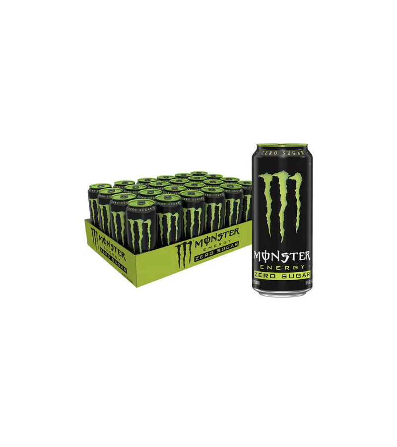 monster-energy-zero Monster Energy Zero Verde 500ml Pack24 - Imagen 1