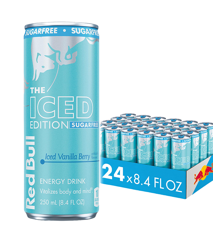 red-bull-icedvanillax24 Redbull Iced Vanilla 250 ml Pack de 24 latas - Imagen 1