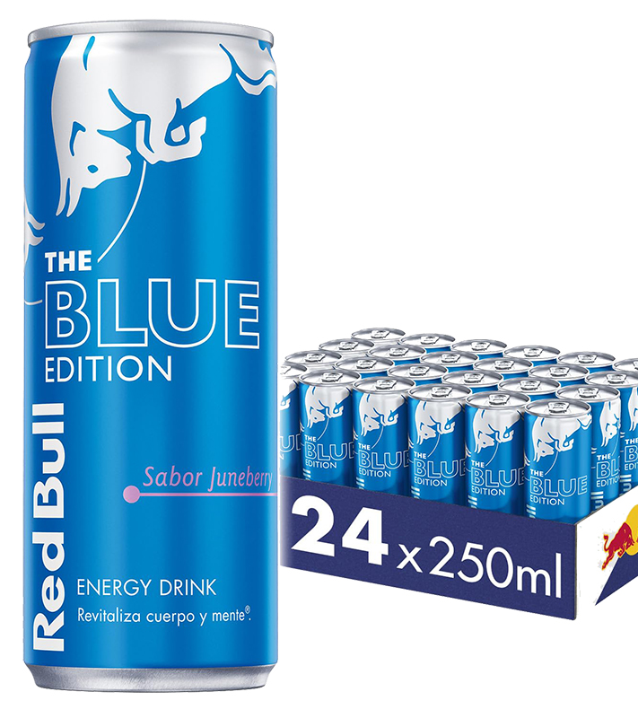 red-bull-juneberryx24 Redbull Blue 250 ml Pack de 24 latas - Imagen 1