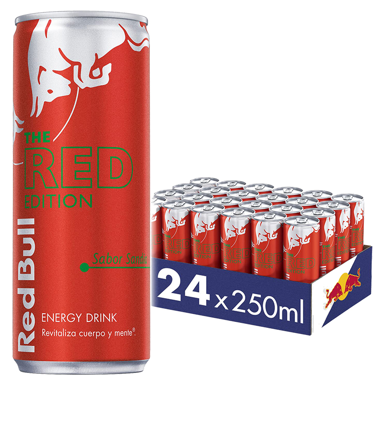 red-bull-sandiax24 Redbull Red 250 ml Pack de 24 latas - Imagen 1