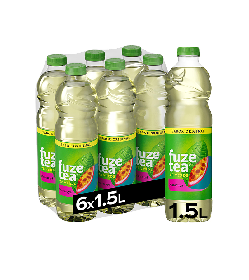 te-green-maracuyax6 Nestea Maracuya Botella 1.5 - Imagen 1