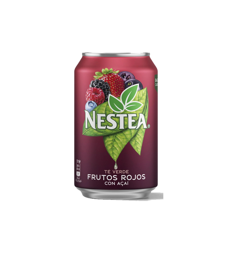 nestea-frutosrojos Nestea frutos rojos lata de 33 cl. - Imagen 1