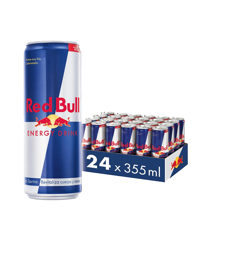 red-bull-24-355 Redbull 355 ml Pack de 24 latas - Imagen 1